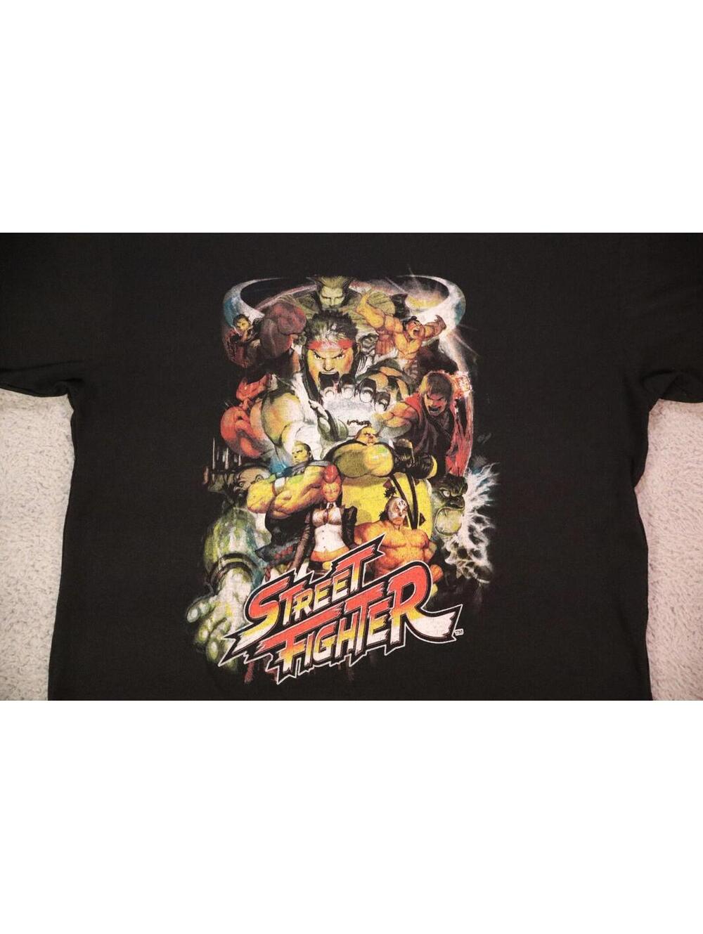 Street Fighter II Shirt Men Medium Preowned Brisco Brands